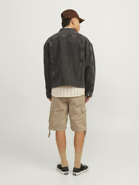 Jack & Jones Béžové pánské cargo kraťasy Jack & Jones Cole