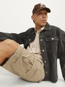 Jack & Jones Béžové pánské cargo kraťasy Jack & Jones Cole