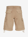 Jack & Jones Béžové pánské cargo kraťasy Jack & Jones Cole