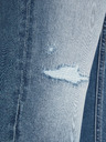 Jack & Jones Modré slim fit džíny s vyšisovaným efektem Jack & Jones Liam