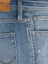 Jack & Jones Modré slim fit džíny s vyšisovaným efektem Jack & Jones Liam
