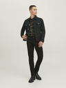 Jack & Jones Černé slim fit džíny Jack & Jones Mike