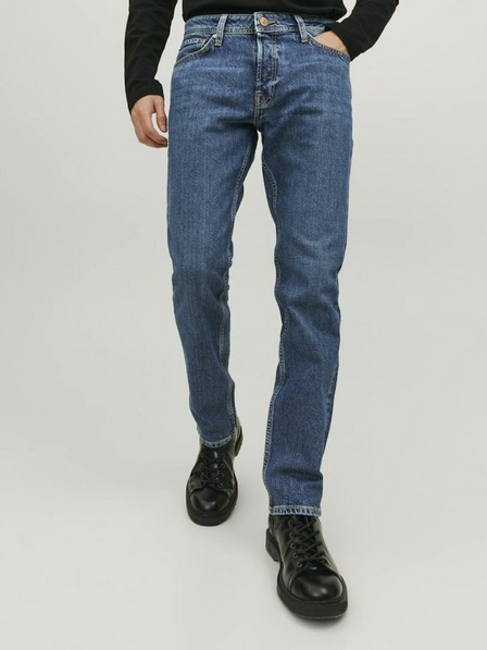 Jack & Jones Modré pánské slim fit džíny Jack & Jones Tim