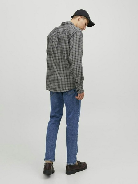 Jack & Jones Modré pánské slim fit džíny Jack & Jones Clark