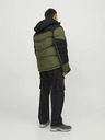 Jack & Jones Khaki pánská prošívaná zimní bunda Jack & Jones Otis