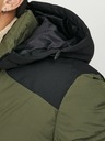 Jack & Jones Khaki pánská prošívaná zimní bunda Jack & Jones Otis