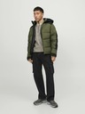 Jack & Jones Khaki pánská prošívaná zimní bunda Jack & Jones Otis