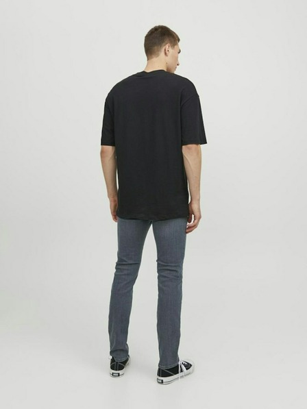 Jack & Jones Tmavě modré pánské slim fit džíny Jack & Jones Glenn