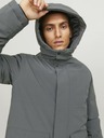 Jack & Jones Tmavě šedá pánská zimní parka Jack & Jones Tate