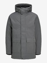 Jack & Jones Tmavě šedá pánská zimní parka Jack & Jones Tate