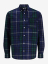 Jack & Jones Tmavě modrá pánská kostkovaná košile Jack & Jones Brook