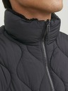 Jack & Jones Černá pánská oboustranná vesta Jack & Jones Side
