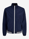 Jack & Jones Tmavě modrý pánský bomber Jack & Jones Climb
