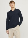 Jack & Jones Tmavě modrý pánský svetr Jack & Jones Cigor