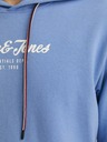 Jack & Jones Modrá pánská mikina s kapucí Jack & Jones Henry