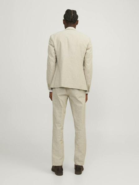 Jack & Jones Béžové pánské sako Jack & Jones Riviera