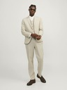Jack & Jones Béžové pánské sako Jack & Jones Riviera