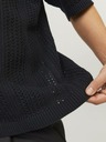 Jack & Jones Černé pánské polo tričko Jack & Jones Taormina