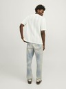 Jack & Jones Krémové pánské polo tričko Jack & Jones Taormina
