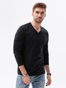 Ombre Clothing Pánské tričko s dlouhým rukávem bez potisku - mix 2 kusy v balení V2 Z41 basic