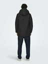 ONLY & SONS Černá pánská zimní parka ONLY & SONS Carl