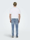 ONLY & SONS Světle modré pánské slim fit džíny ONLY & SONS Loom
