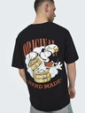 ONLY & SONS Černé pánské tričko ONLY & SONS Disney
