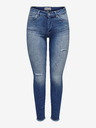 ONLY Modré dámské skinny fit džíny ONLY Blush