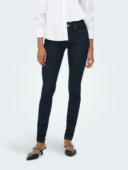 ONLY Tmavě modré skinny fit džíny ONLY Blush