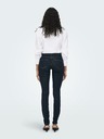 ONLY Tmavě modré skinny fit džíny ONLY Blush