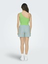 ONLY Světle zelené dámské crop top tílko ONLY Gven