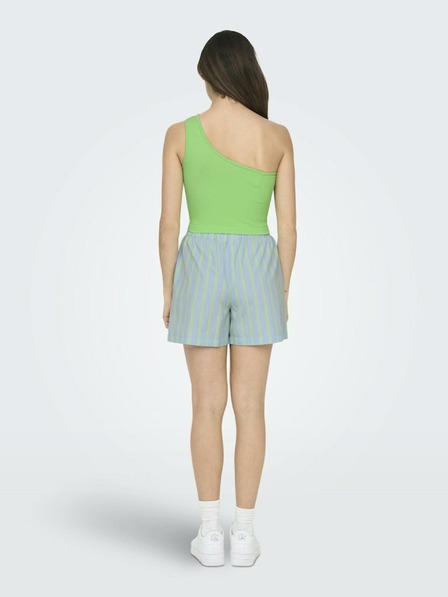 ONLY Světle zelené dámské crop top tílko ONLY Gven