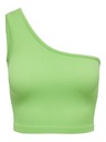 ONLY Světle zelené dámské crop top tílko ONLY Gven