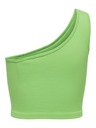 ONLY Světle zelené dámské crop top tílko ONLY Gven
