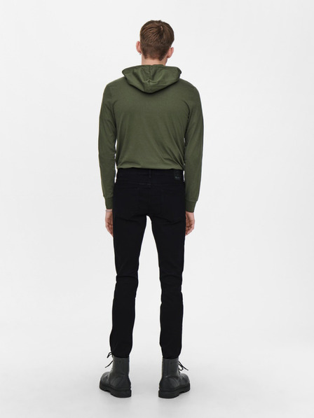 ONLY & SONS Černé slim fit džíny ONLY & SONS Loom