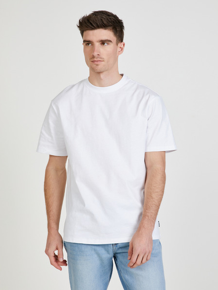 ONLY & SONS Bílé basic tričko ONLY & SONS Fred