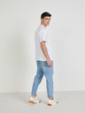 ONLY & SONS Bílé basic tričko ONLY & SONS Fred