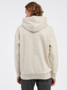 ONLY & SONS Béžová pánská basic mikina s kapucí ONLY & SONS Dan