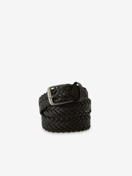Geox Černý pánský pásek Geox Belt