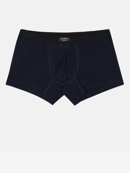 Ombre Clothing Tmavě modré pánské boxerky Ombre Clothing