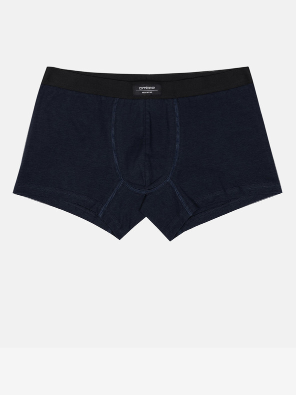 Ombre Clothing Tmavě modré pánské boxerky Ombre Clothing