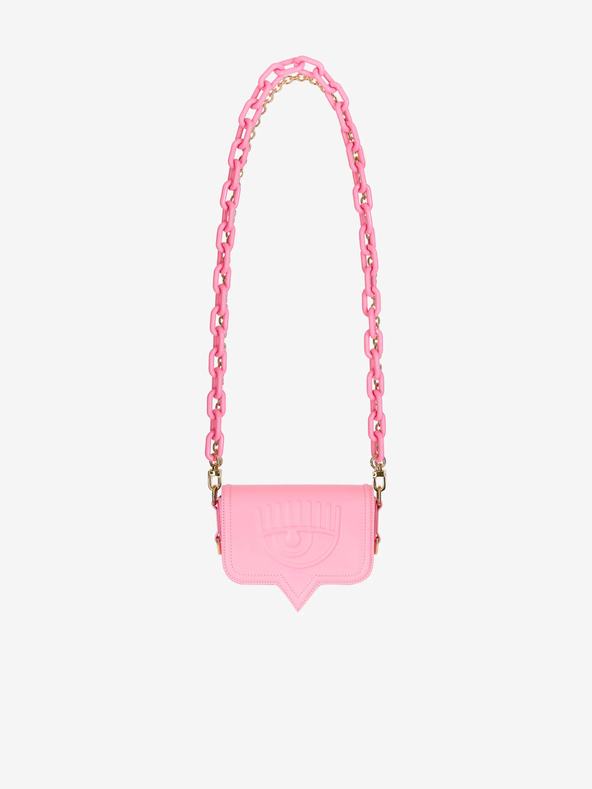 CHIARA FERRAGNI Růžová dámská kabelka CHIARA FERRAGNI Eyelike Bags