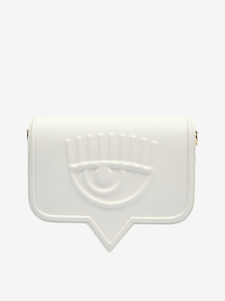 CHIARA FERRAGNI Bílá dámská kabelka CHIARA FERRAGNI Eyelike Bags