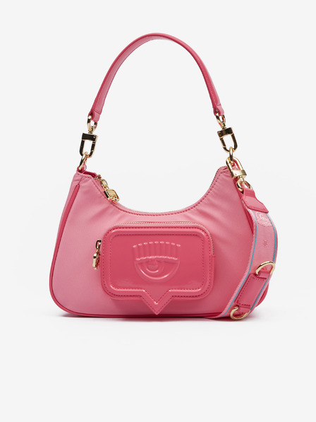 CHIARA FERRAGNI Růžová dámská kabelka CHIARA FERRAGNI Eyelike Pocket