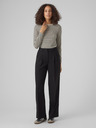 AWARE by VERO MODA Černo-krémové dámské pruhované tričko AWARE by Vero Moda Fiona