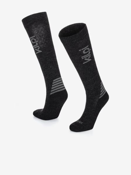 Kilpi Černé unisex sportovní podkolenky Kilpi PEROSA