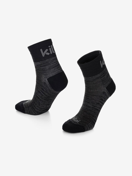 Kilpi Černé unisex sportovní ponožky Kilpi SPEED