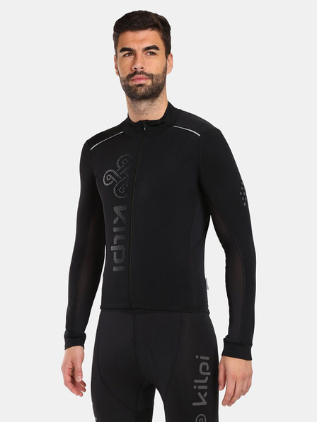 Kilpi Černý pánský cyklistický dres Kilpi CAMPOS