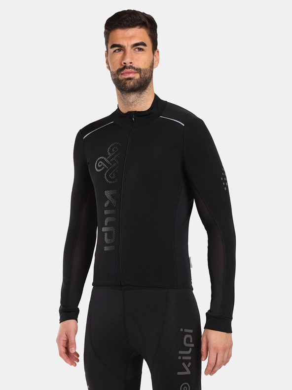 Kilpi Černý pánský cyklistický dres Kilpi CAMPOS