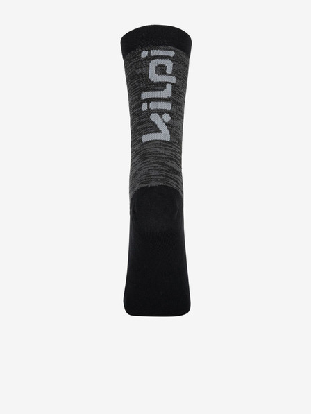 Kilpi Černo-šedé unisex sportovní ponožky Kilpi BORENY